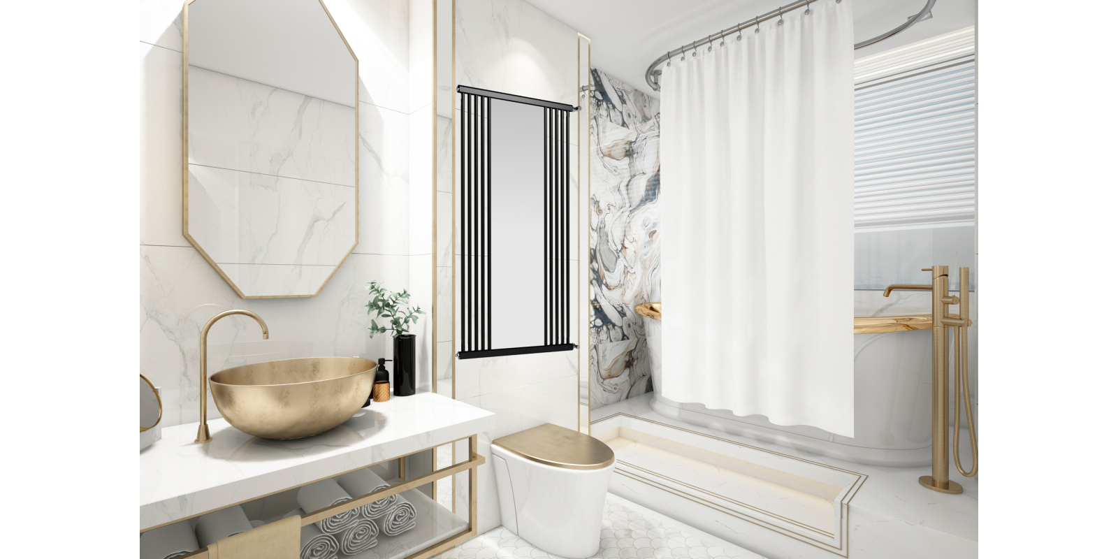 Design-Heizkörper Mirrage